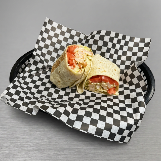 Shrimp Salad Wrap.